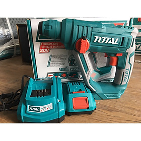 Bộ Máy khoan bê tông dùng pin Lithium 20V +1PIN + 1SAC TOTAL TRHLI1601FBLI2001FCLI2001
