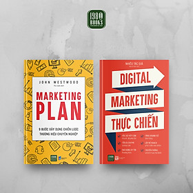 Combo 2 Cuốn Marketing Bán Hàng Hay- Marketing Plan + Digital Marketing Thực Chiến