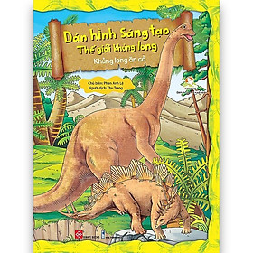 Sách Dán Hình Sáng Tạo - Thế Giới Khủng Long