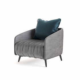 Ghế Sofa đơn vải nhung JEFFERSON G+Furniture