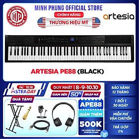 Đàn Piano điện Studio, Mobile Digital Piano - Artesia PE-88- Màu đen