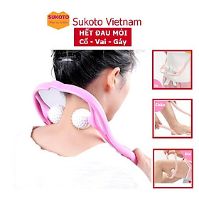 Cây Massage Cổ Vai Gáy - Gọn, Nhẹ Cho Hiệu Quả Ngay Sau 5 Phút, Nâng Cao Hiệu Suất Làm Viêc, Hết Căng Thẳng Stress