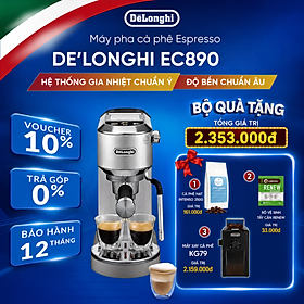 Mua Máy pha cà phê espresso DeLonghi Dedica Duo EC890.M - Hàng Chính Hãng