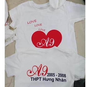 Áo đồng phục họp lớp kỷ niệm ngày ra trường _ IN 052