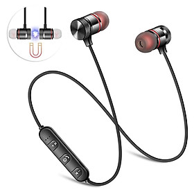 Wireless Binaural Stereo Sports Bluetooth Headset Ear Hanging Running Super Long Standby Magnetic Suction Head Neck