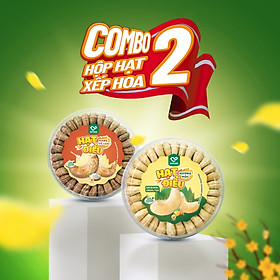 Combo quà tết, hạt điều xếp hoa/ hạt điều nướng mọc. hạt điều rang vỏ lụa vị truyền thống, hạt giòn, vị béo ngậy tự nhiên