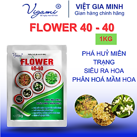 Phân bón thúc nở hoa Flower 40-40 1KG