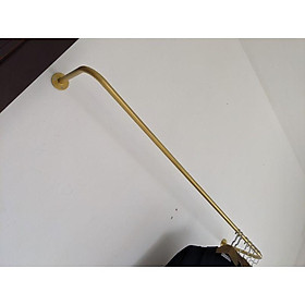 Mua Giá treo quần áo hình chữ U - thanh treo quần áo kèm vít sơn tĩnh điện mạ vàng kích thước 1m - 1m2 - 1m5