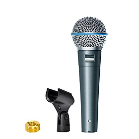 Beta 58a micrô có dây gia đình động và micrô cầm tay studio cho karaoke thanh sân khấu hiệu suất trực tiếp podcast