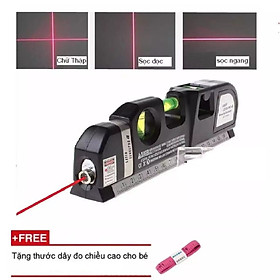 Thước đo khoảng cách bằng laser - máy đo khoảng cách laser cầm tay giá rẻ - Đa chức năng: nằm, đứng, xiên 45 °, thước rút 2.5m, thước 15cm, laser đo cân bằng ngang (Tặng Kèm Thước dây) 