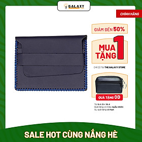 Ví Bóp Nam Nữ Nhỏ Mini Handmade Da Bò Thật Galaxy Store GVLNU - Hàng Chính Hãng