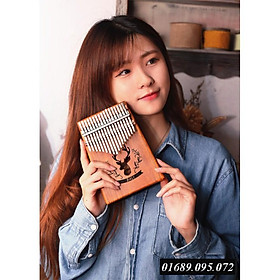 Mua ĐÀN KALIMBA 17 PHÍM BALI SIÊU DỄ THƯƠNG