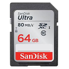 Mua Thẻ nhớ SanDisk SDXC Ultra 64GB Class 10 80Mb/s - Hàng Chính Hãng