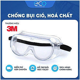 Mua Kính bảo hộ lao động 3M cao cấp Mỹ 11621AF chống bụi  chống hóa chất  chống sương mờ  kính phun thuốc trừ sâu