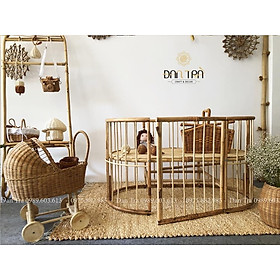 Mua Cũi Mây An Toàn Cho Bé  Củi Mây  Nôi Mây Tre Truyền Thống Tự Điều Chỉnh Chiều Cao Khung  Mây Tre ĐAN TRÀ