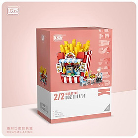 Đồ Chơi Lắp Ráp Cửa Hàng Khoai Tây Chiên 463Pcs 1732