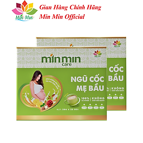 [COMBO 2 Hộp 1KG] Ngũ Cốc Mẹ Bầu Min Min Care  - Ngũ Cốc Min Min Dinh Dưỡng Cho Mẹ Bầu 1 Hộp 25 gói 20gram