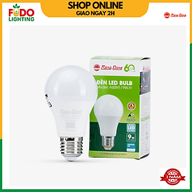 06 Bóng đèn led tròn 9W Rạng Đông, Model LED BULB LED A60N1/9w