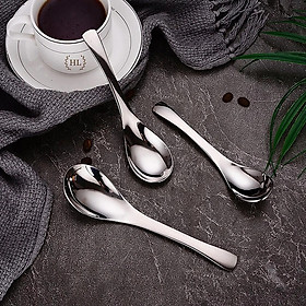 Mua Thìa (muỗng) súp phở Inox 304 nhập khẩu | THÌA Stainless Steel Cong 2 Size Cao Cấp Inox Không ăn mòn