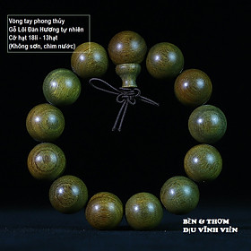 Combo Vòng tay phong thủy gỗ Đàn Hương tự nhiên Ấn Độ, Kèm HỘP GỖ CUNG HỶ lót lụa