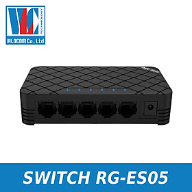 Switch 5 cổng 10/100 BASE-T RUIJIE RG-ES05 - Hàng Chính Hãng