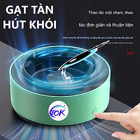Mua Gạt Tàn Không Khói Tự Động Loại Tốt: Khử Mùi  Lọc Không Khí Ion Âm Cực Hiệu Quả