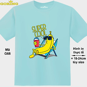 SUPER COOL, mã G68. Áo thun siêu đẹp cho cả gia đình. Form unisex cho nam nữ, trẻ em, bé trai gái. Quà tặng ý nghĩa cho bố mẹ, con cái, bạn bè, doanh nghiệp, hội nhóm