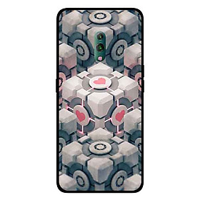 Ốp Lưng in cho Oppo K3 Mẫu Khối Rubik Tình Yêu - Hàng Chính Hãng