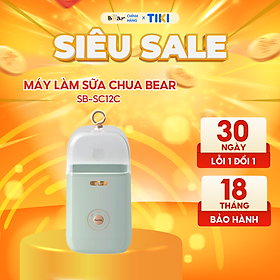 Mua Máy Làm Sữa Chua Bear 1L Lên Men Tự Động 3 Chức Năng Tiết Kiệm Thời Gian Bảo Đảm An Toàn Vệ Sinh Thực Phẩm SB-SC12C - Hàng Chính Hãng