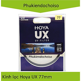 Filter Kính lọc Hoya UV UX Chính hãng Tixiai 40.5mm,49mm,52mm,55mm,58mm,62mm,67mm,72mm,77mm,82mm - UX 77mm