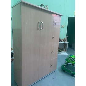 Mua Tủ nhựa đài loan 115x165 vân gỗ nhạt