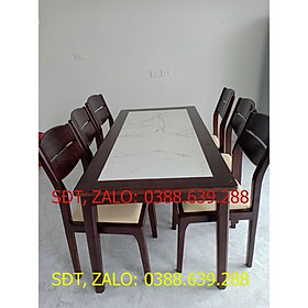 Ghế ăn sồi lau màu óc chó