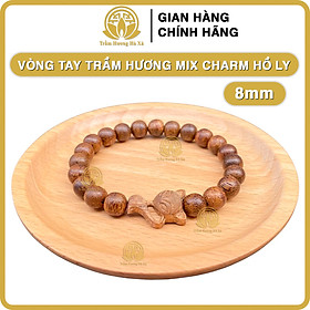 Vòng tay hồ ly phong thủy trầm hương HÀ XÁ vòng đeo tay cặp đôi nam nữ may mắn tài lộc