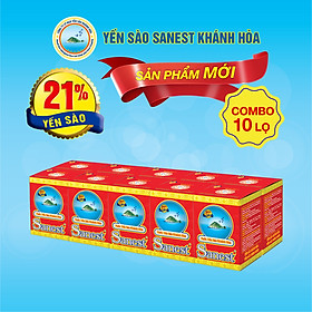 Nước Yến sào Khánh Hòa Sanest đóng lọ 70ml
