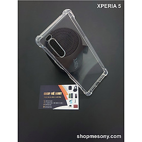 Ốp dẻo trong suốt chống sốc cho Sony Xperia 5 