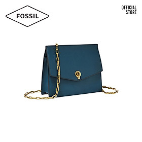 Túi đeo chéo nữ thời trang Fossil Stevie Small Crossbody ZB7882497 - màu xanh đậm