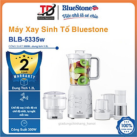 Máy xay sinh tố Bluestone BLB-5335W, Kèm 4 Cối Đa Dụng, Hàng chính hãng