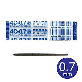 Ruột viết 4C 0.7mm - Zebra Nhật Bản 