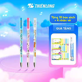 Combo 10 Bút gel Smooth Flowing Gel Ink Thiên Long Điểm 10 TP-GEL038