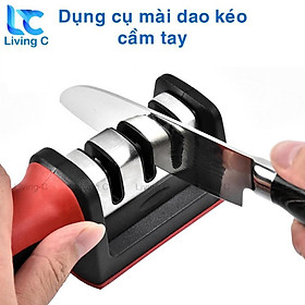 Mua Dụng cụ mài dao kéo 3 cấp độ cầm tay Living C   mài dao nhanh bén siêu tiện lợi _M89 sỉ