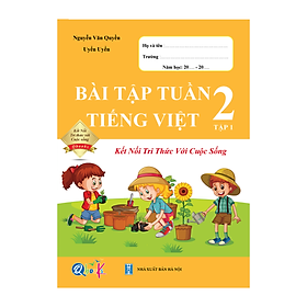 Ảnh bìa Bài Tập Tuần Tiếng Việt Lớp 2 - Kết Nối Tri Thức