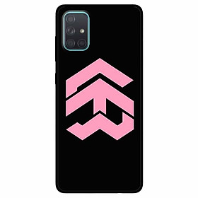 Ốp lưng in cho Samsung A51 Mẫu Năm Đen Hồng