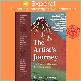 Sách - The Artist's Journey - The travels that inspired the artistic greats by Travis Elborough (UK edition, hardcover)