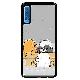Ốp in cho Samsung Galaxy A50 3 Chú Gấu 1 - Hàng chính hãng
