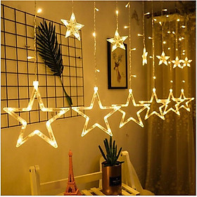 Mua Bộ Dây Đèn Led Trang Trí Kiểu Dáng 10 Ngôi Sao Lớn Nhỏ Trang Trí Noel  Lễ   Tết   Party
