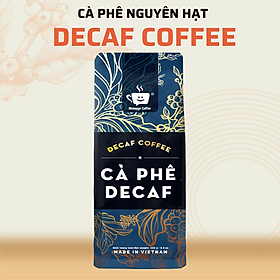 Hình ảnh Cà Phê Decaf Robusta tách 97% cafeine vị đắng nhẹ, thơm thích hợp với người dùng cà phê bị mất ngủ hay say cafe từ Message Coffee - Gói 250 Gram - Nguyên Hạt