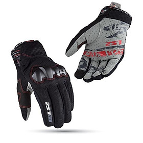 Găng Tay Bảo Hộ Lái Moto, Xe Máy LS2 Chaki Man - GARA20