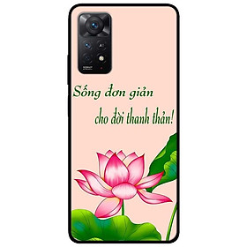 Ốp lưng dành cho Xiaomi Redmi Note 11 Pro 5G - Sống Đơn Giản