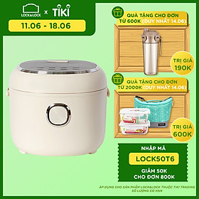 Nồi Cơm Điện Lock&Lock EJR716IVY 0.8L - Hàng Chính Hãng