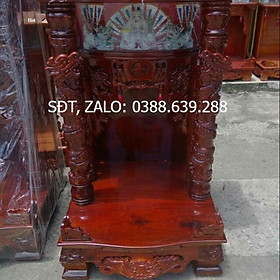 Mua Bàn Thờ Thần Tài Ông Địa 60-98cm gỗ Tràm